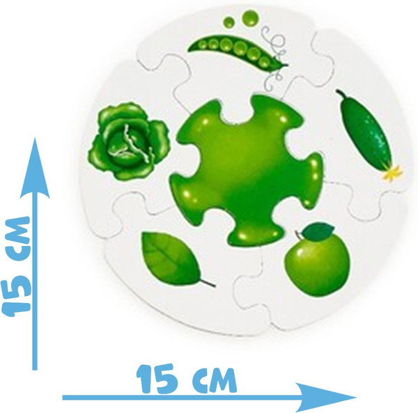 Изображение товара Развивающая игра Puzzle Time Изучаем цвета / 4456810