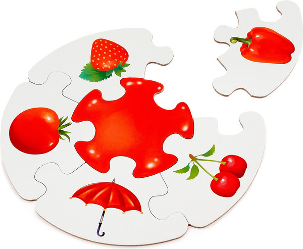 Изображение товара Развивающая игра Puzzle Time Изучаем цвета / 4456810