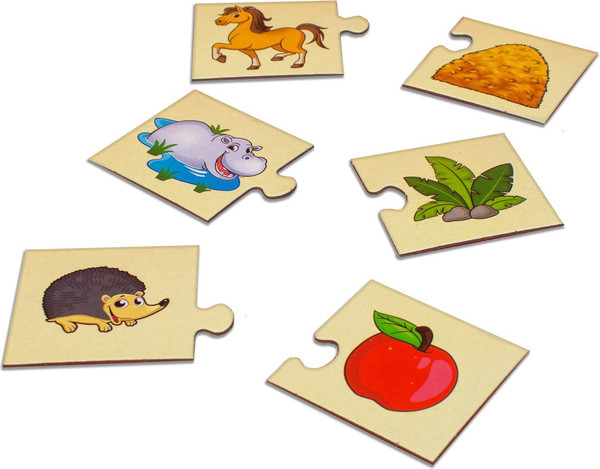 Изображение товара Развивающая игра Puzzle Time Кто что ест? / 3463154