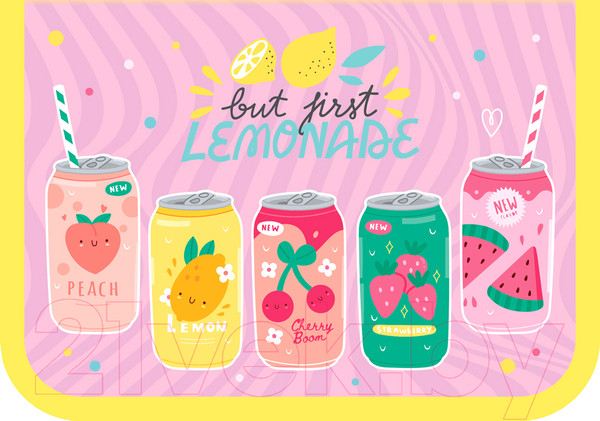 Изображение товара Пенал ArtSpace Lemonade / ПК1_49666