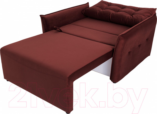 Изображение товара Кресло-кровать KRONES Клио мод.1 (велюр вишневый)