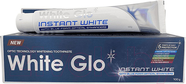 Изображение товара Зубная паста White Glo Мгновенное отбеливание (100г)