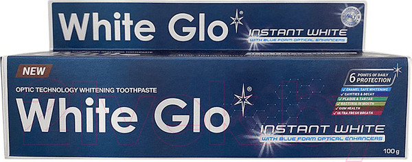 Изображение товара Зубная паста White Glo Мгновенное отбеливание (100г)