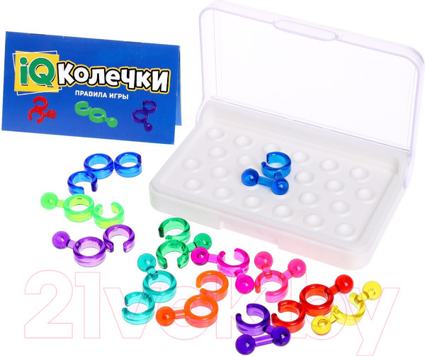Изображение товара Развивающая игра Лас Играс IQ-колечки / 6941030