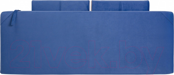 Изображение товара Диван KRONES Атлант мод.3 (велюр синий/кремовый серый)