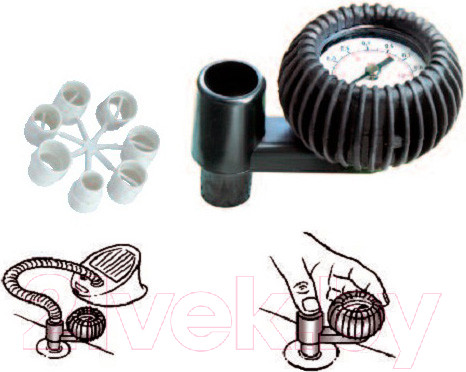 Изображение товара Манометр для лодки Scoprega SP125/1.0 / R551091