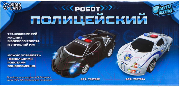 Изображение товара Радиоуправляемая игрушка Автоботы Полицейский JS010 / 7557822