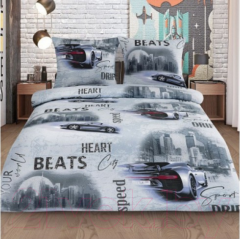 Изображение товара Комплект постельного белья Моё бельё Адреналин 12350/1