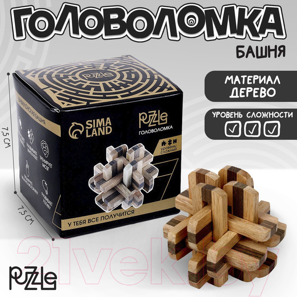Изображение товара Игра-головоломка Puzzle Игры разума Вавилонская башня / 544507