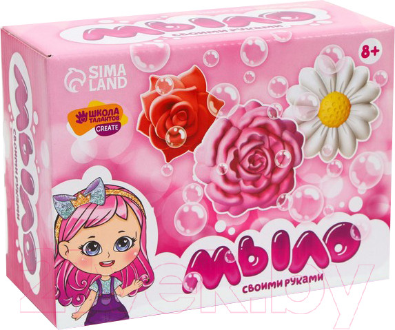 Изображение товара Набор для изготовления мыла Школа талантов Весенний букет / 5383770