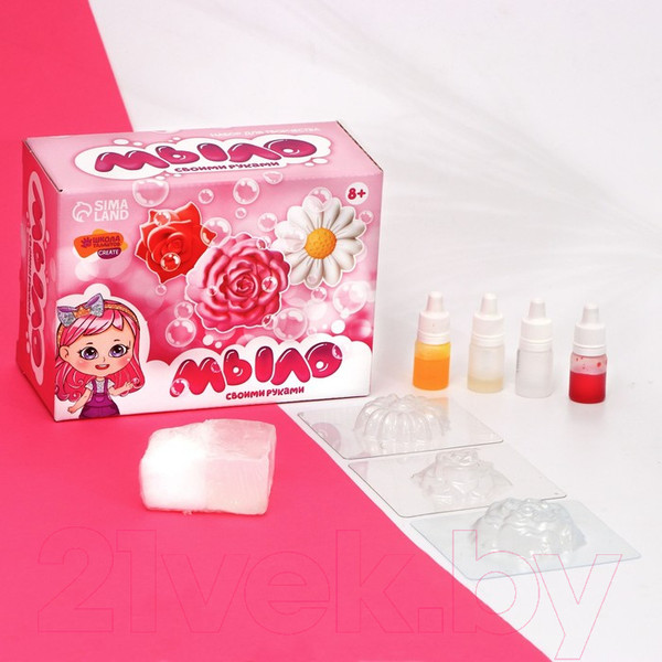 Изображение товара Набор для изготовления мыла Школа талантов Весенний букет / 5383770