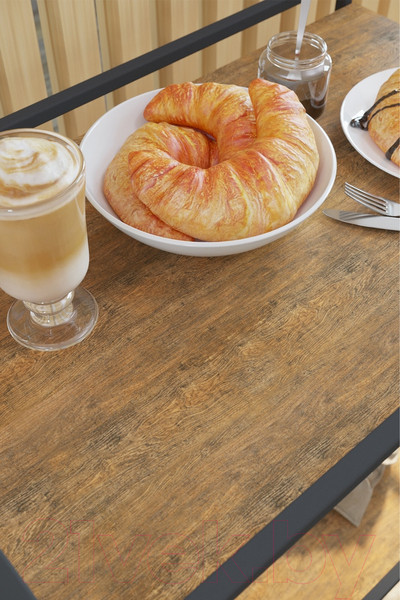 Изображение товара Сервировочный столик Мебелик Спич (дуб американский)