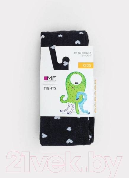 Изображение товара Колготки детские Mark Formelle 703K-2087 (р.104-110, черный)