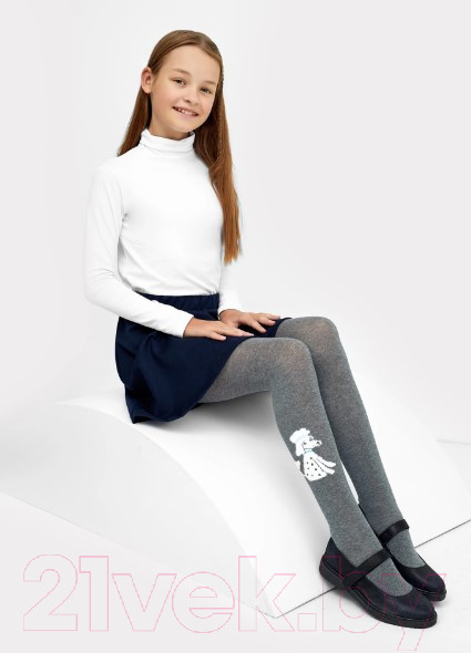 Изображение товара Колготки детские Mark Formelle 703K-2088 (р.92-98, темно-серый меланж)