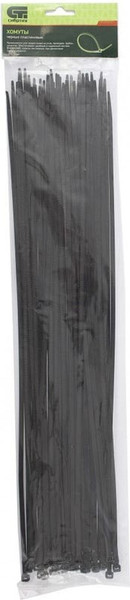 Изображение товара Стяжка для кабеля СибрТех 45588 (черный, 50шт)