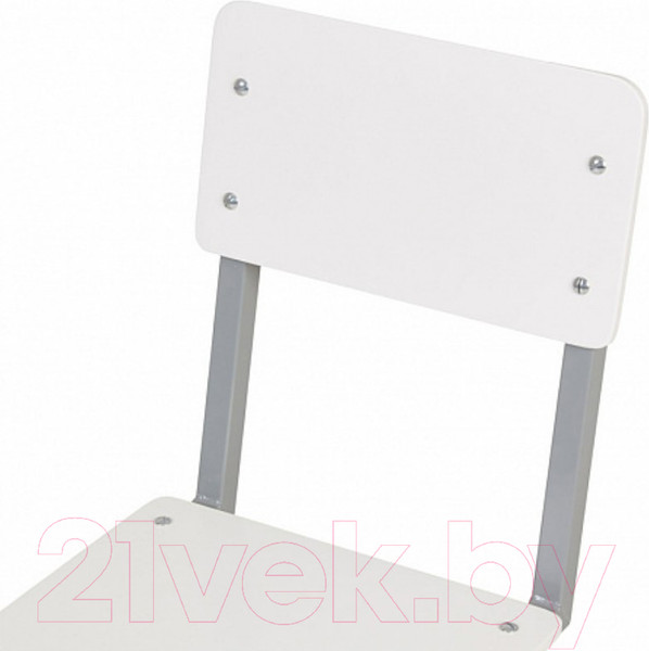 Изображение товара Стул детский Polini Kids City / 0002607.51 (S, серый/белый)