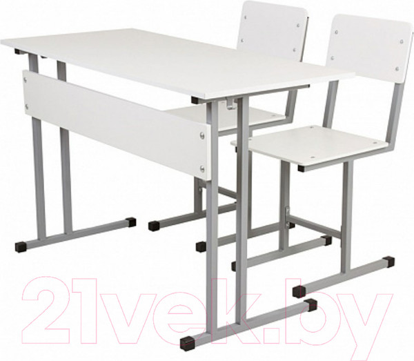 Изображение товара Стул детский Polini Kids City / 0002607.51 (S, серый/белый)