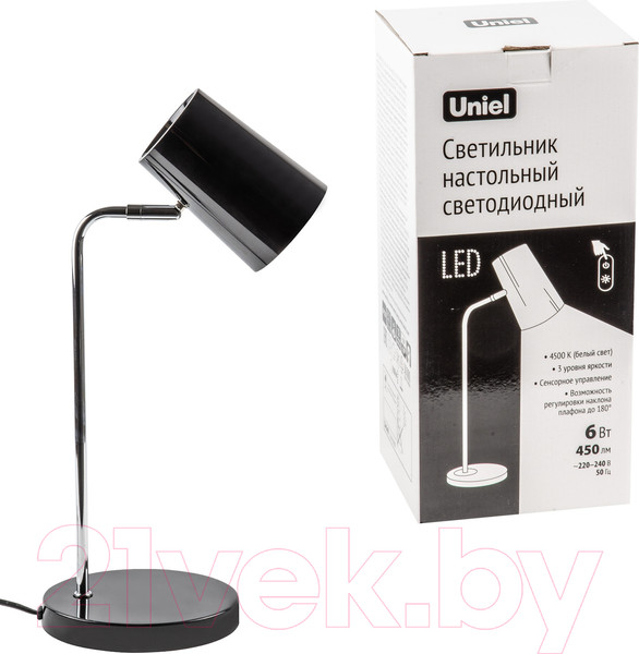 Изображение товара Настольная лампа Uniel UL-00010146 (черный)