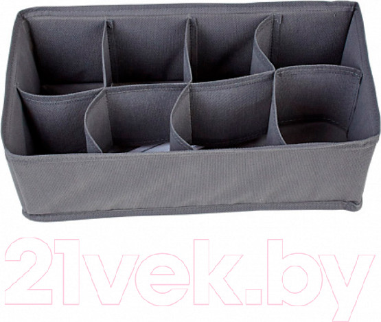 Изображение товара Кофр для хранения Polini Kids Polini Home 8 секций 32x16x10 / 0002587-3 (серый)