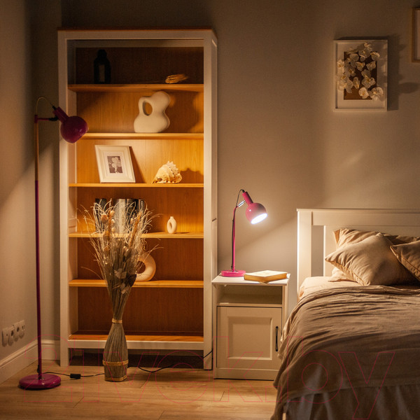 Изображение товара Настольная лампа Uniel UL-00010160 (розовый)