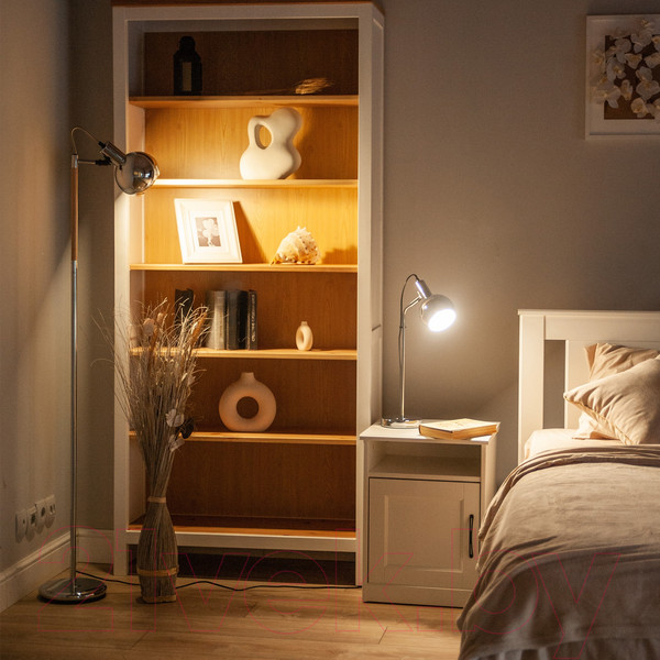 Изображение товара Настольная лампа Uniel UL-00010159 (серебристый)