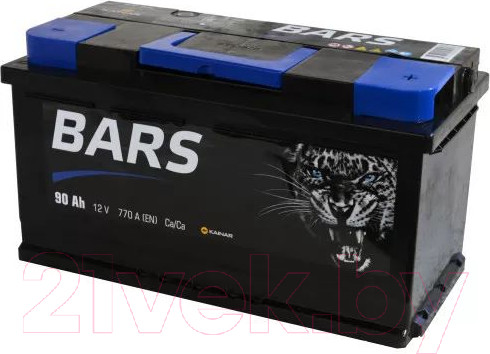 Изображение товара Автомобильный аккумулятор BARS 6СТ-90 Евро R / 090 271 07 0 R (90 А/ч)