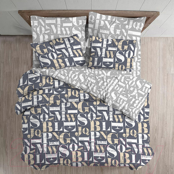 Изображение товара Комплект постельного белья Моё бельё Коммерсант Б Евро / 71015/1