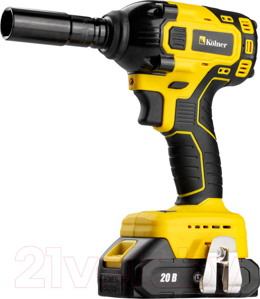 Изображение товара Аккумуляторный гайковерт Kolner KCW 20/350 (кн20-350цв)