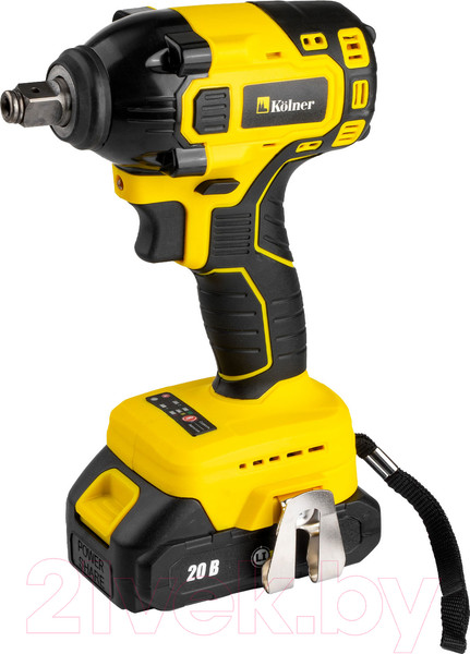 Изображение товара Аккумуляторный гайковерт Kolner KCW 20/350 (кн20-350цв)
