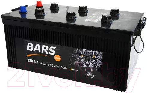 Изображение товара Автомобильный аккумулятор BARS 6СТ-230 Евро 3 / 230 141 15 0 3 (230 А/ч)