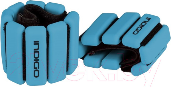 Изображение товара Комплект утяжелителей Indigo Sport Active IN342 (бирюзовый)
