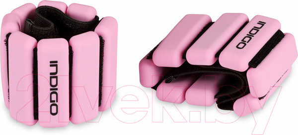 Изображение товара Комплект утяжелителей Indigo Sport Active IN342 (розовый)