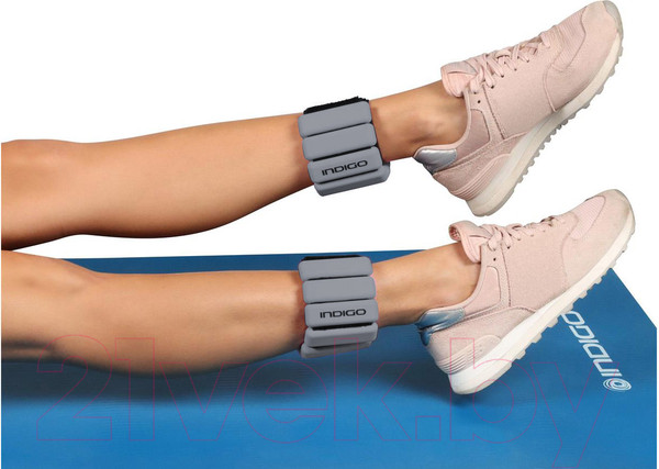 Изображение товара Комплект утяжелителей Indigo Sport Active IN342 (серый)