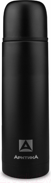 Изображение товара Термос для напитков Арктика 102-750-BKT (чёрный/песочный)