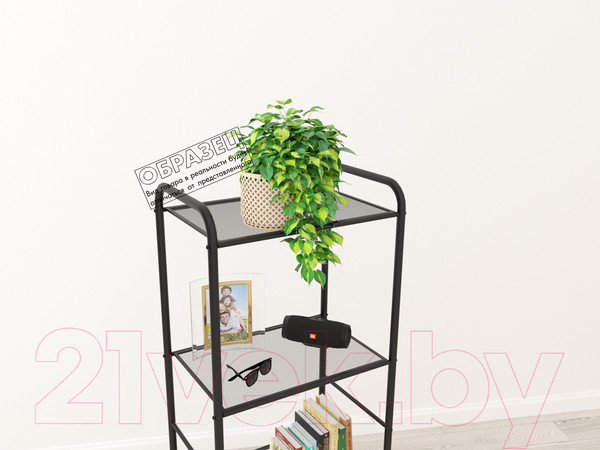 Изображение товара Стеллаж ЗМИ Валенсия 14 / СТВ14 (графит)