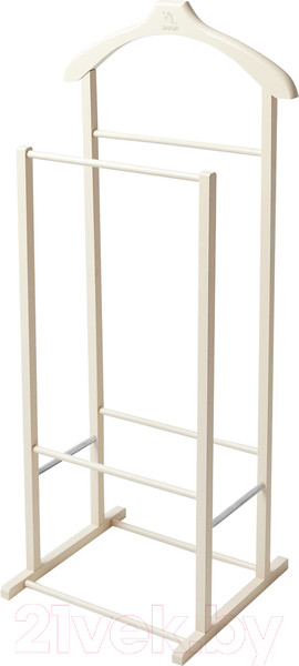 Изображение товара Стойка для одежды Мебелик В 27Н (слоновая кость)