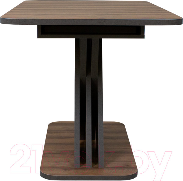 Изображение товара Обеденный стол Аквилон Аврора раздвижной (авелано/графит)