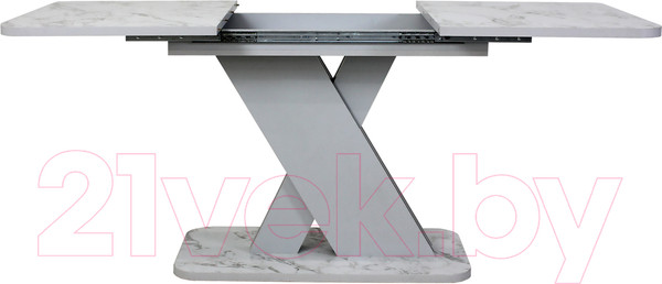 Изображение товара Обеденный стол Аквилон Аврора раздвижной (сабия/серый)