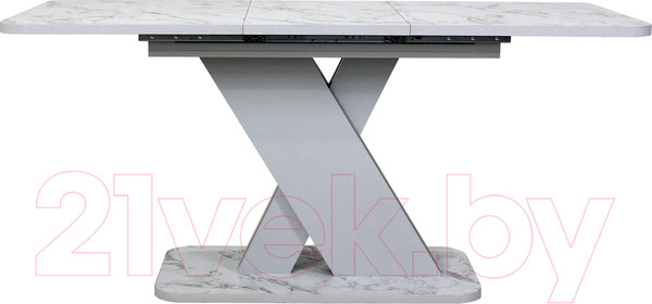 Изображение товара Обеденный стол Аквилон Аврора раздвижной (сабия/серый)