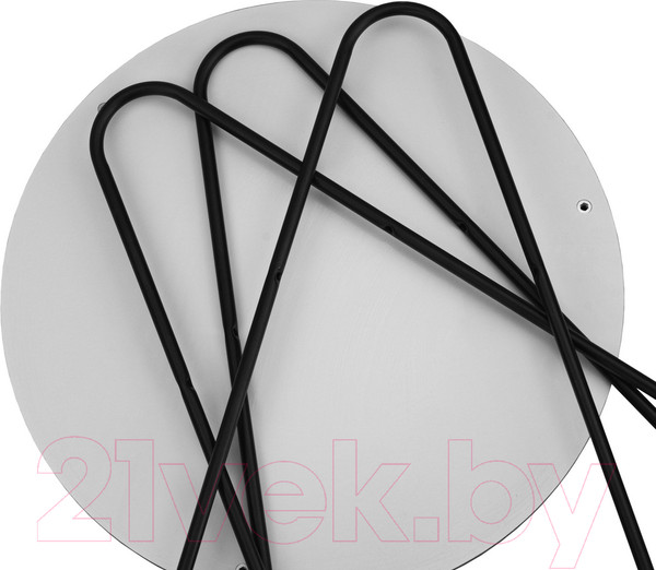 Изображение товара Журнальный столик Мебелик BeautyStyle 20 (серый бетон/черный)