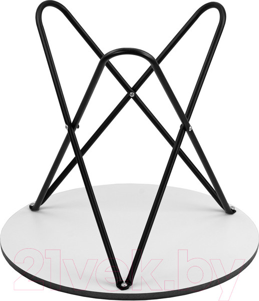 Изображение товара Журнальный столик Мебелик BeautyStyle 20 (серый бетон/черный)