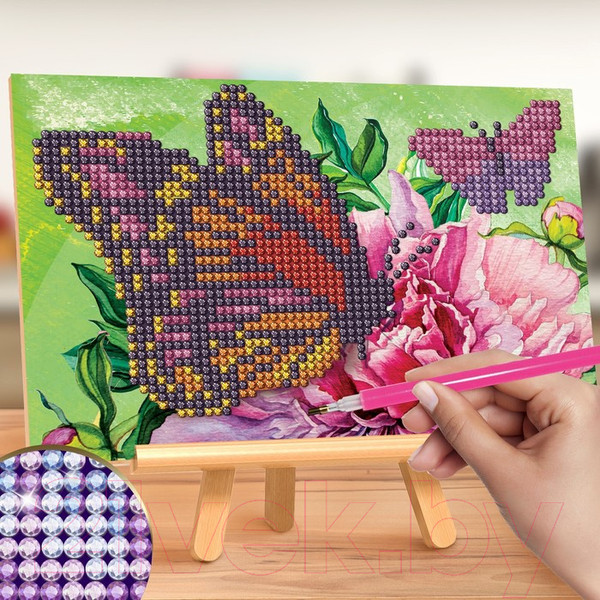 Изображение товара Набор алмазной вышивки Школа талантов Бабочки / 2360685