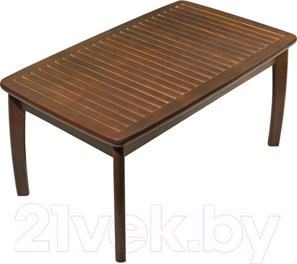 Изображение товара Журнальный столик Мебелик Массив решетка (орех)