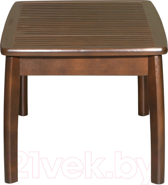 Изображение товара Журнальный столик Мебелик Массив решетка (орех)