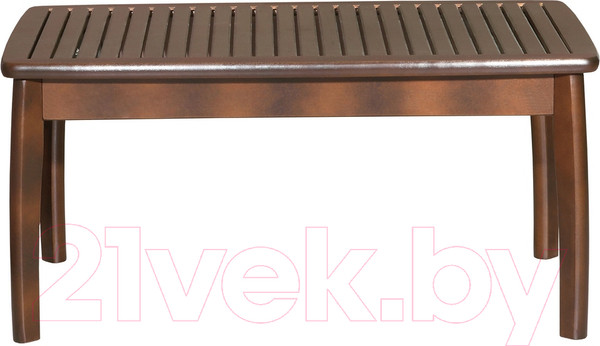 Изображение товара Журнальный столик Мебелик Массив решетка (орех)