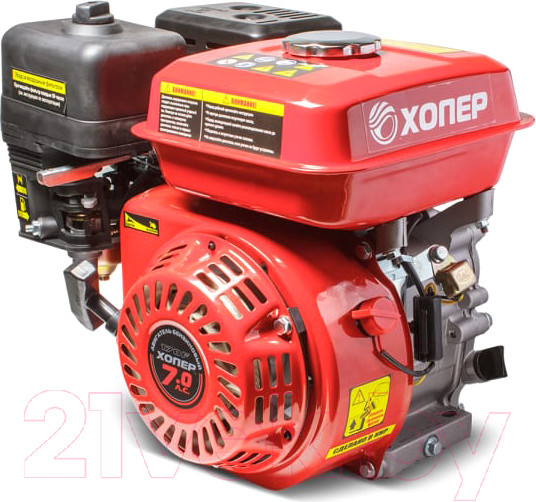 Изображение товара Двигатель бензиновый Хопер 170 F (7 л.с., d-19мм)
