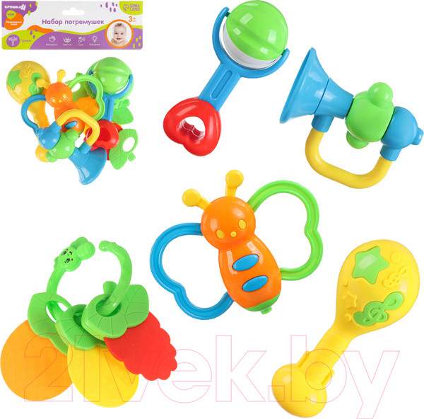 Изображение товара Набор погремушек Крошка Я Звонкая радость / 6971107