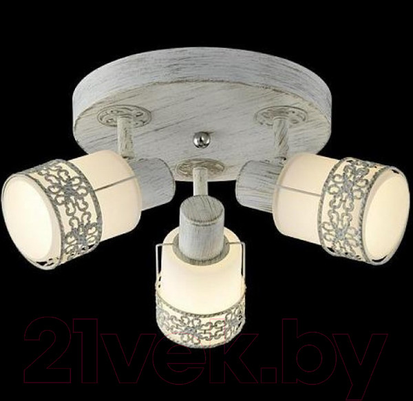 Изображение товара Спот Евросвет Silvia 20026/3 (белый/золото)