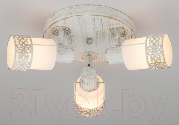 Изображение товара Спот Евросвет Silvia 20026/3 (белый/золото)