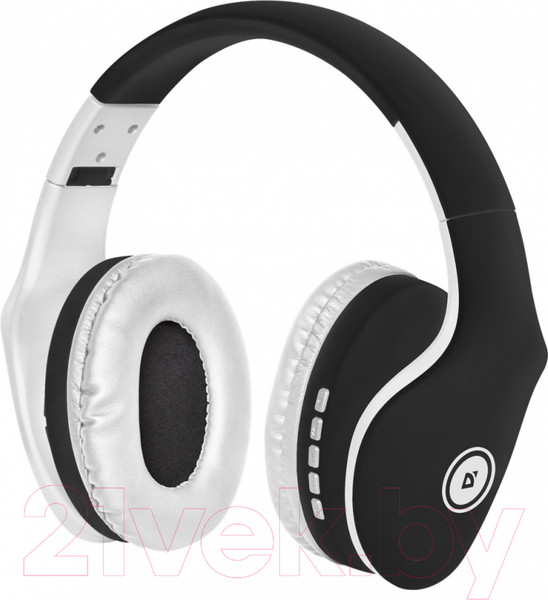 Изображение товара Беспроводные наушники Defender FreeMotion B525 / 63525 (черный/белый)